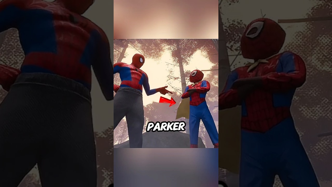 Miles used Peter's exact trick to escape the Prowler! #Prowler #MilesMorales #SpiderMan #Marvel
