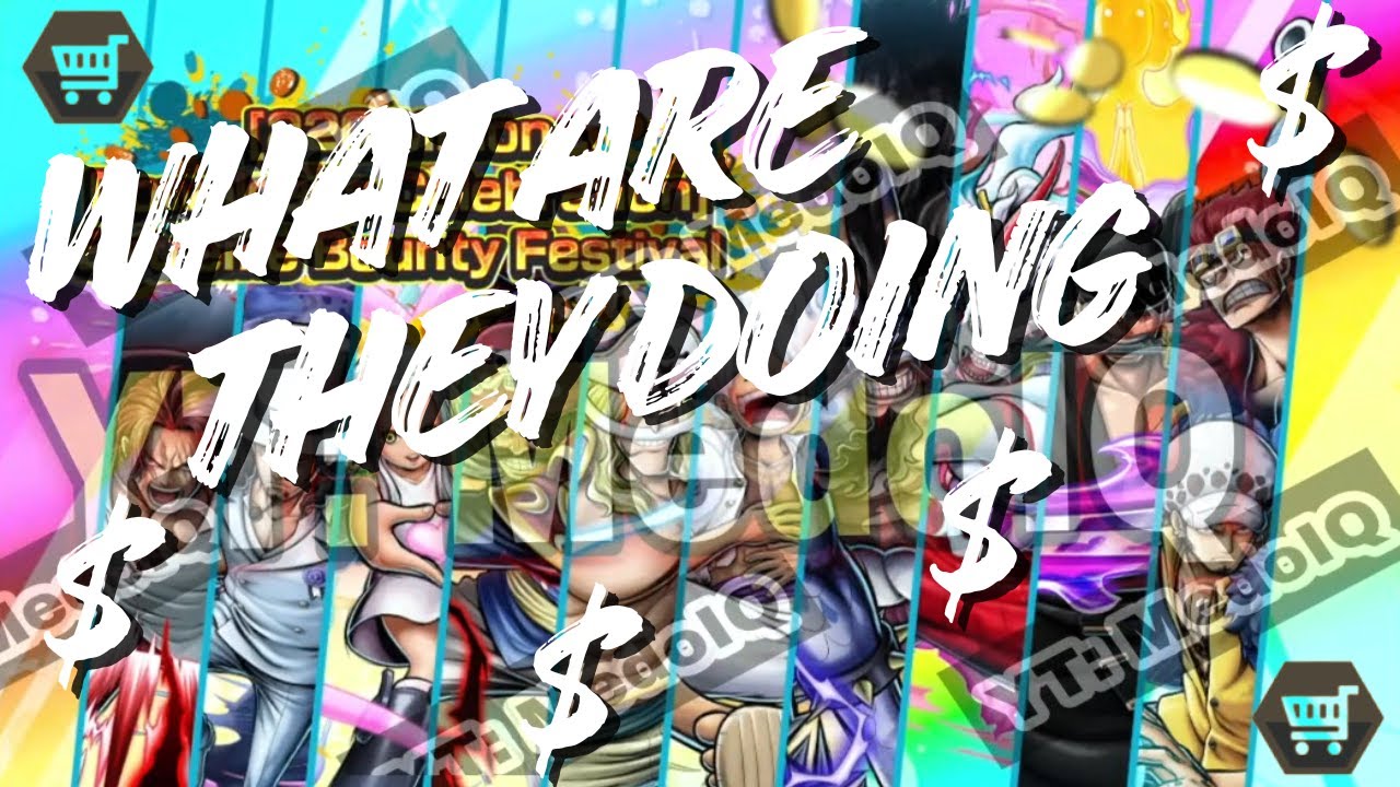 What is one piece bounty rush doing??