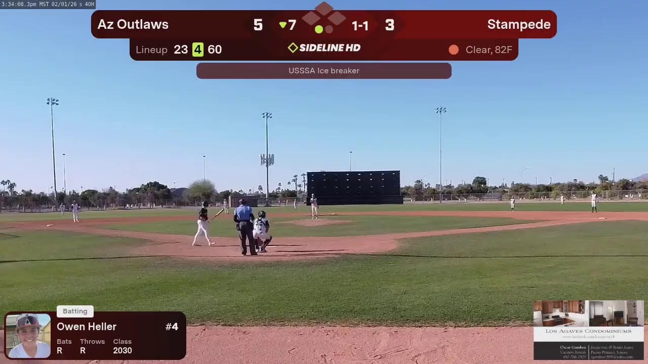 Stampede vs. Az Outlaws (2026.02.01)