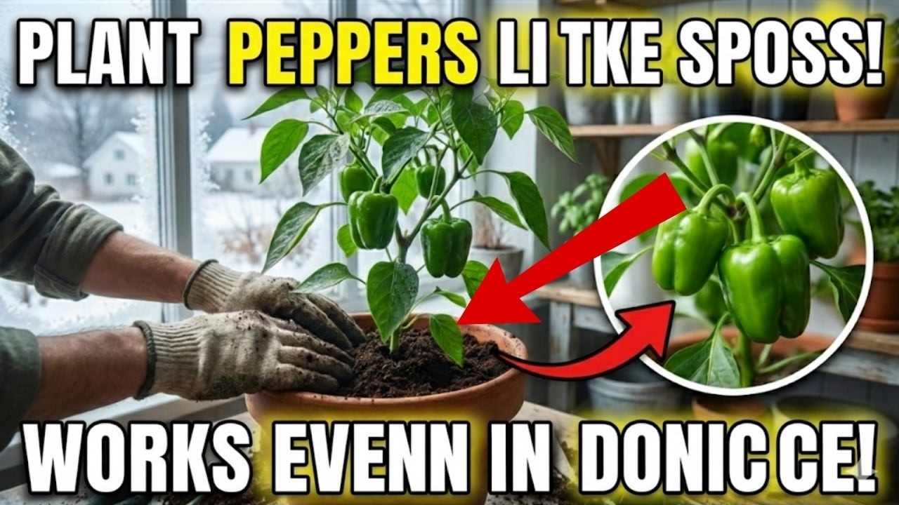 I Put THIS in the Soil: Now I Harvest Peppers All Year Round!
