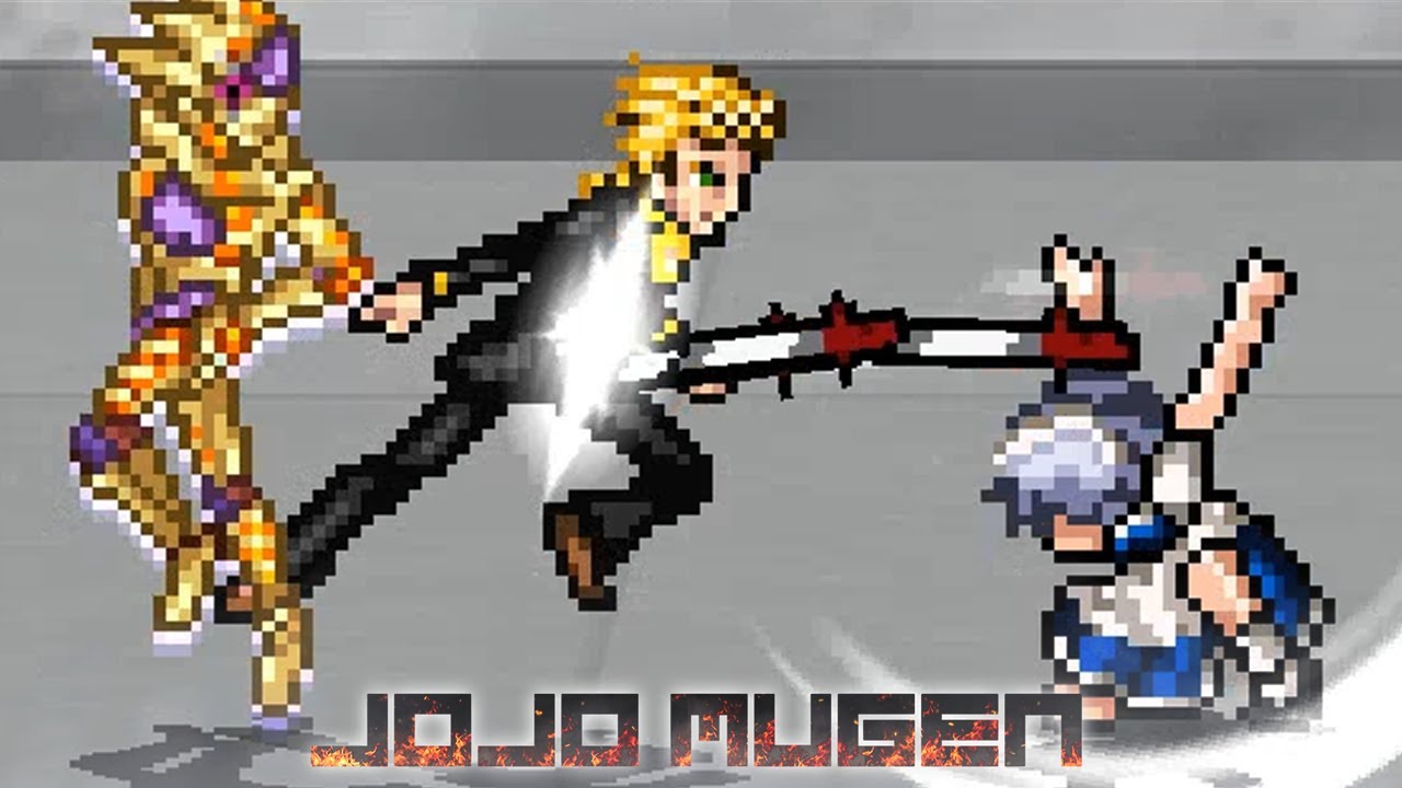 Giorno Boss vs Sakuya Izayoi. Jojo's Bizarre Adventure vs Touhou MUGEN