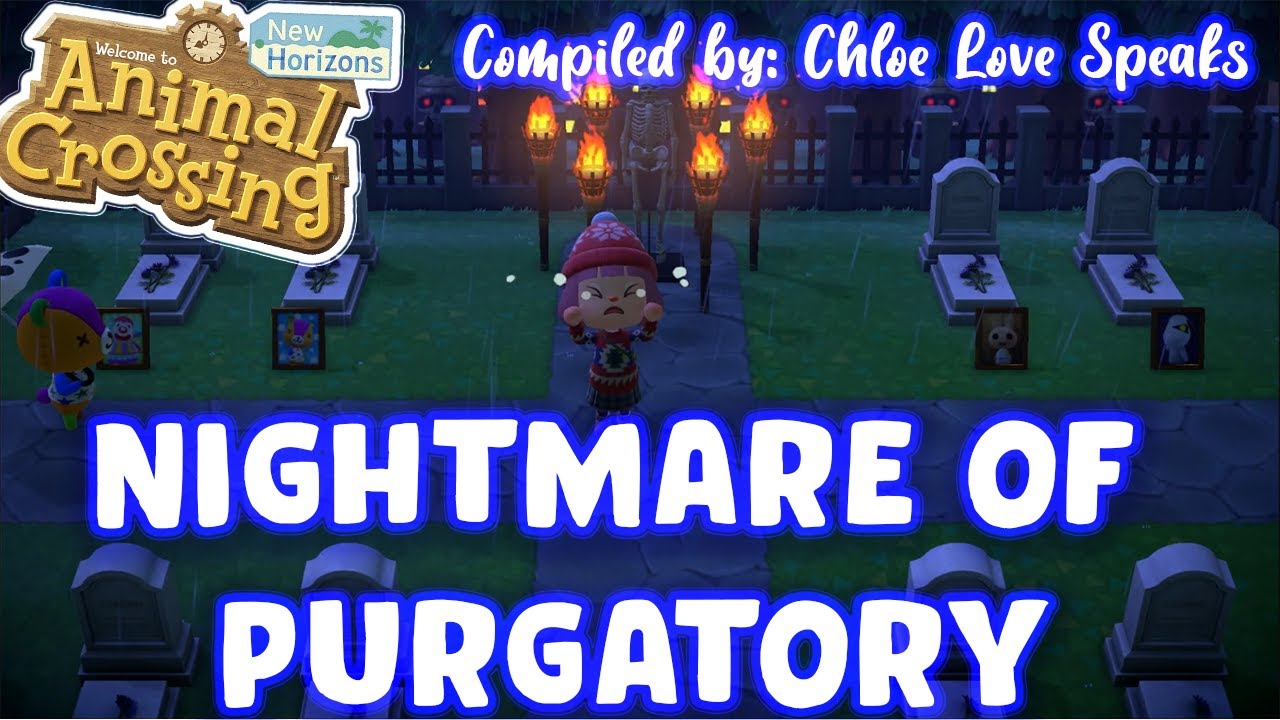 🌙🏝️ NIGHTMARE OF PURGATORY on 🧟&zwj;♂️Evil Imps Island in Animal Crossing New Horizons !!!