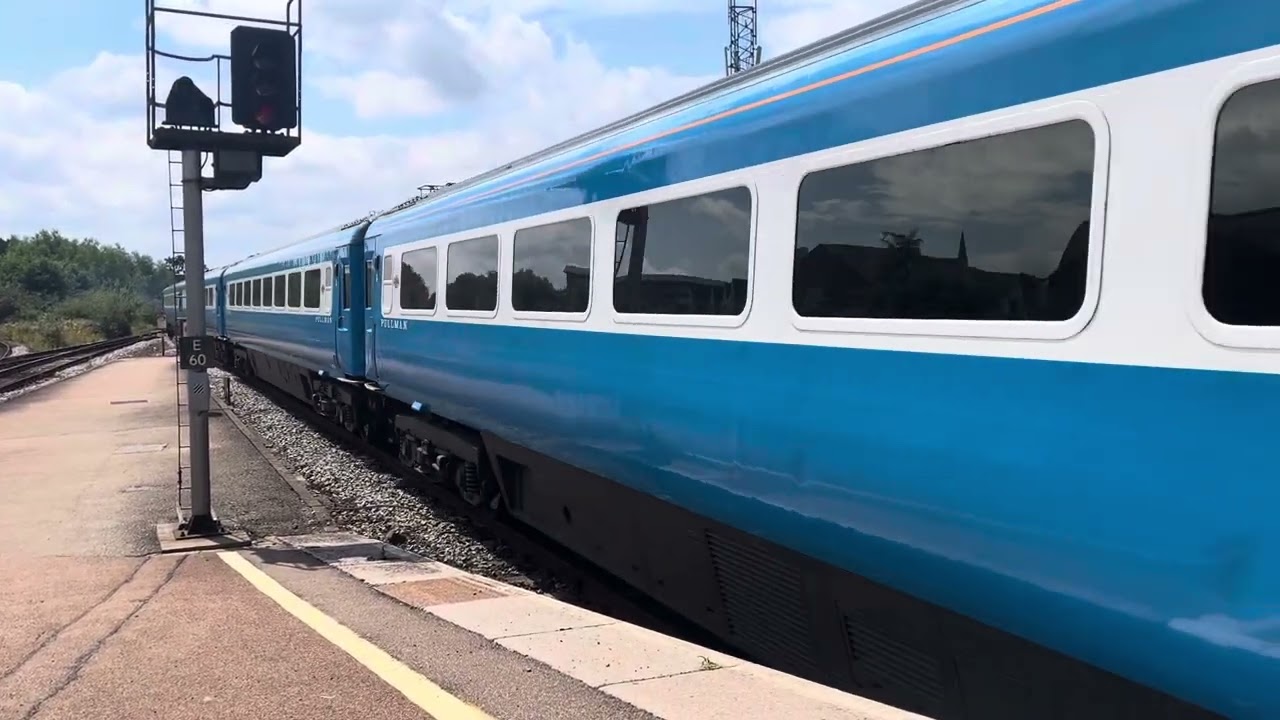 43049 & 43046 departing Exeter St David&rsquo;s working 1Z43 to Paignton from Holyhead 16th July 2024