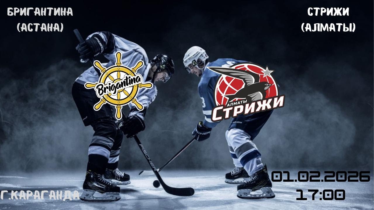 Бригантина - Стрижи  01.02.2026  17:00