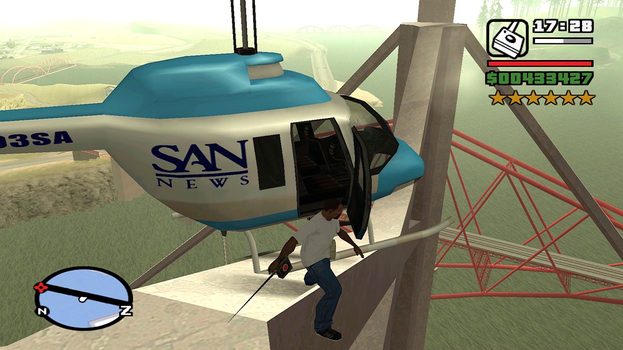 ⭐⭐⭐⭐⭐⭐SIX STARS WANTED LEVEL RAMPAGE WITH TANK | 6 STAR WANTED LEVEL ESCAPE IN GTA SAN ANDREAS