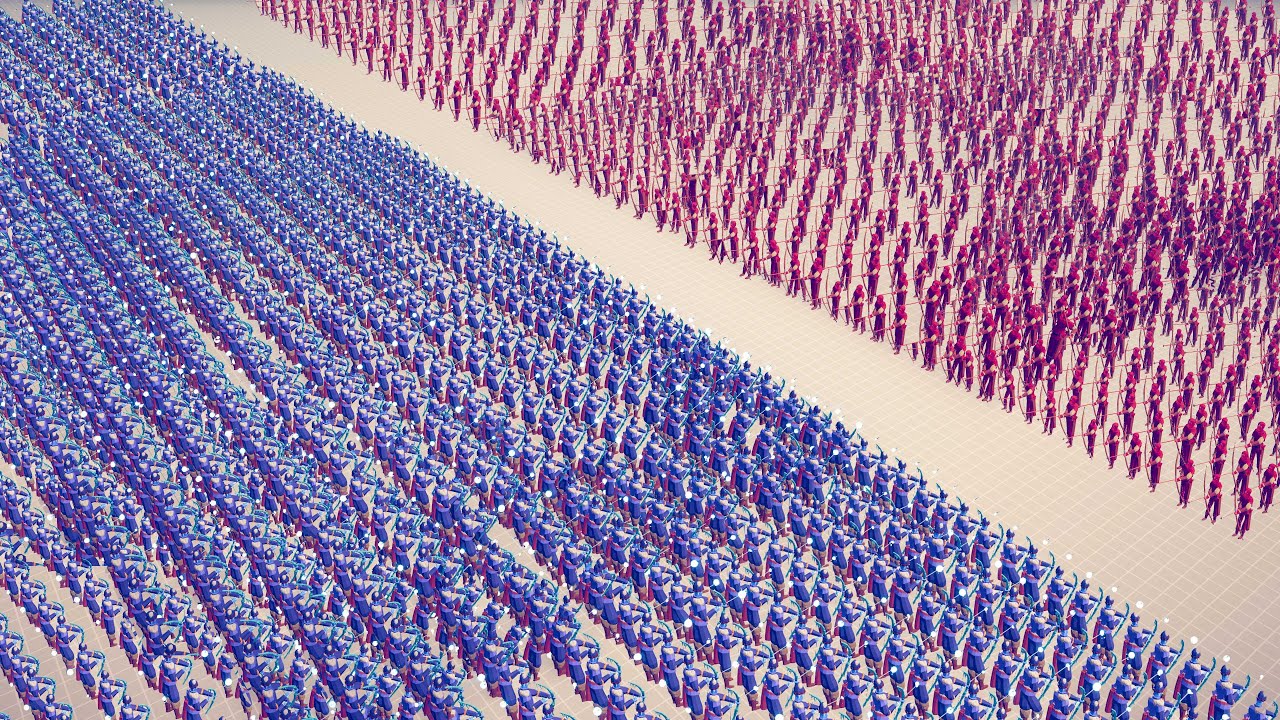 RANGED TOURNAMENT 50v50 - Totally Accurate Battle Simulator TABS