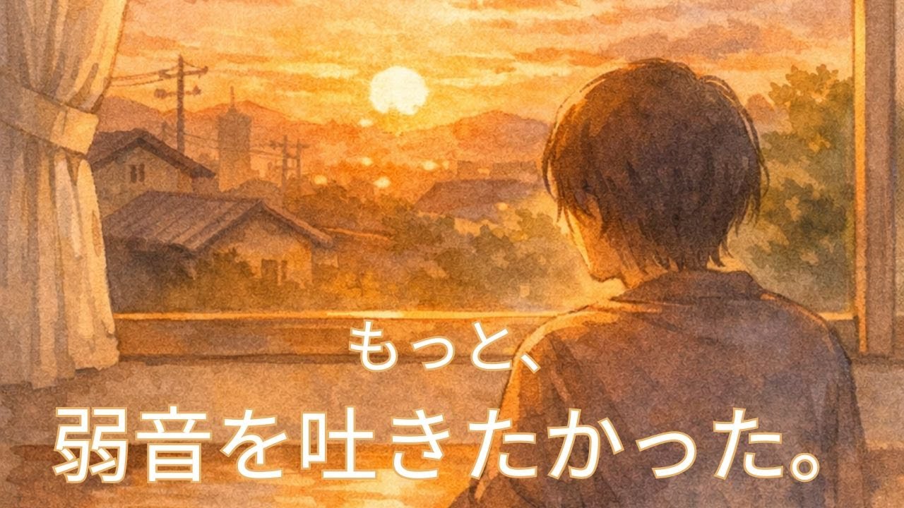 もっと、弱音を吐きたかった。── 心の整理から始めるACPのお話