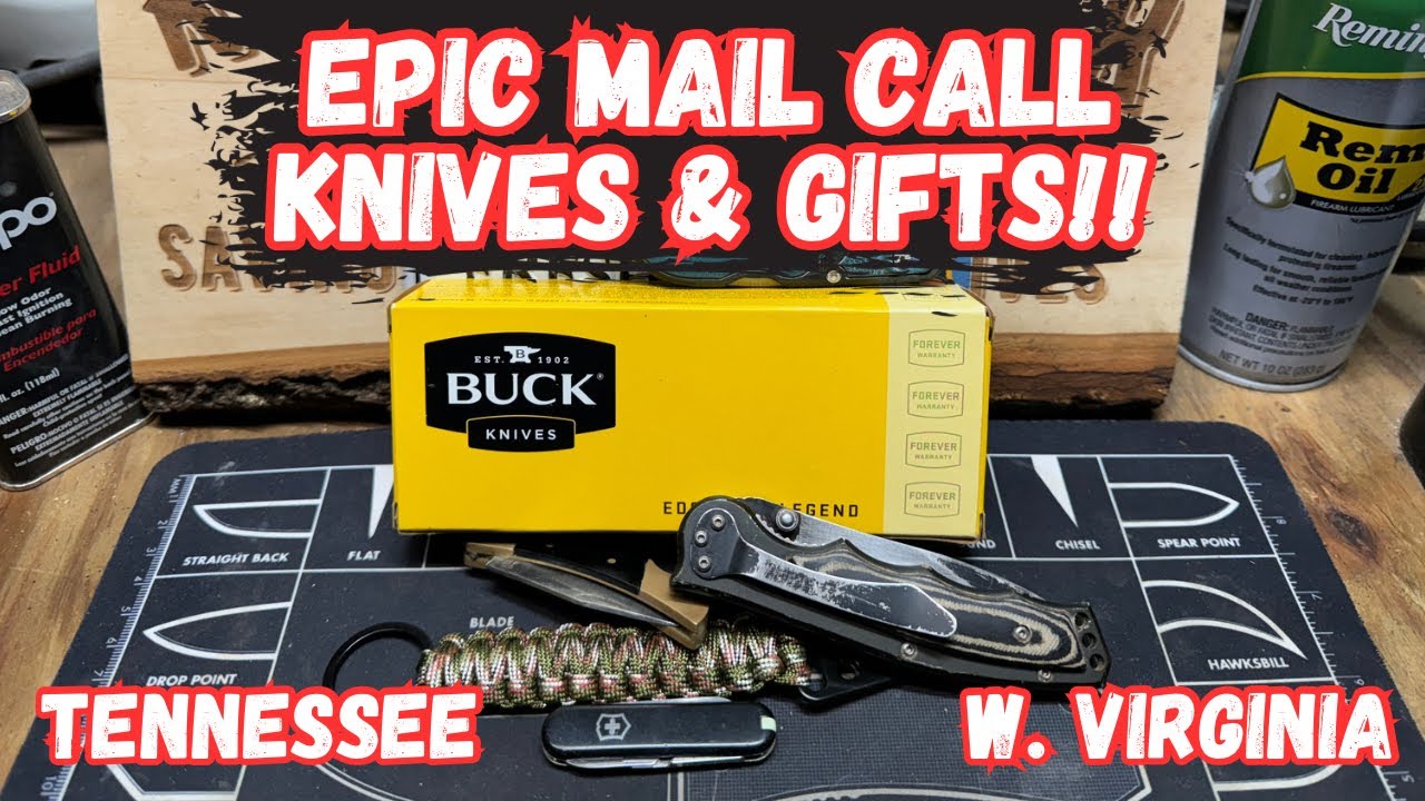 Epic Mail Call: Knives and Gifts!!