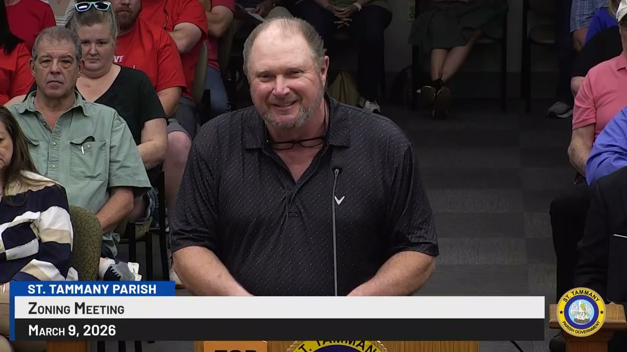 St. Tammany Parish Zoning Commission Meeting : March 9th, 2026