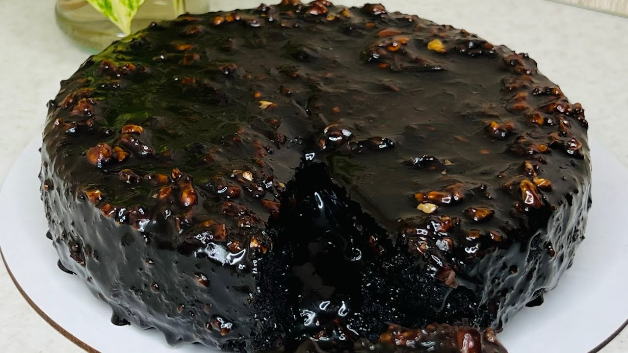 Moist chocolate cake😍 How to make amazing moist chocolate cake👍