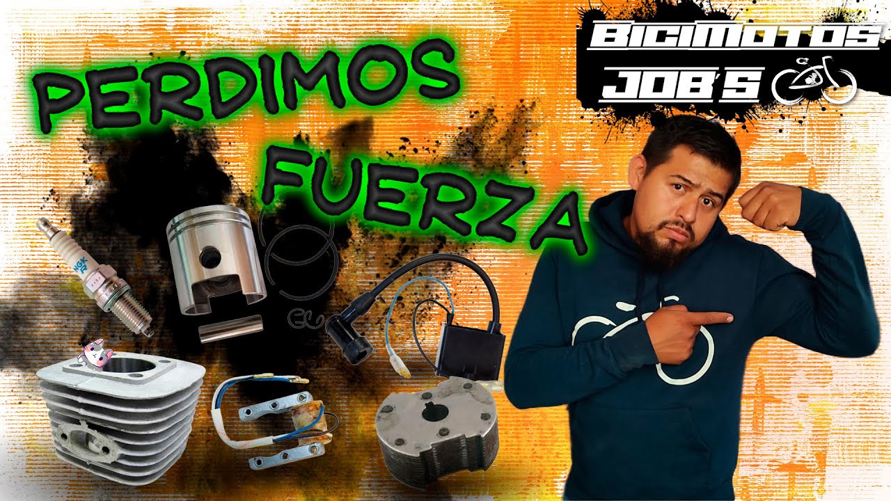 Recupere la FUERZA de este motor de bicimoto | JOB MZ