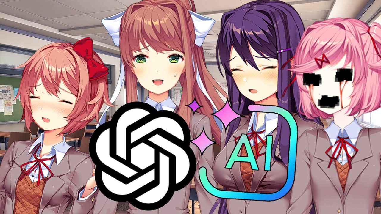 (DDLC Mod) The Dokis play with AI