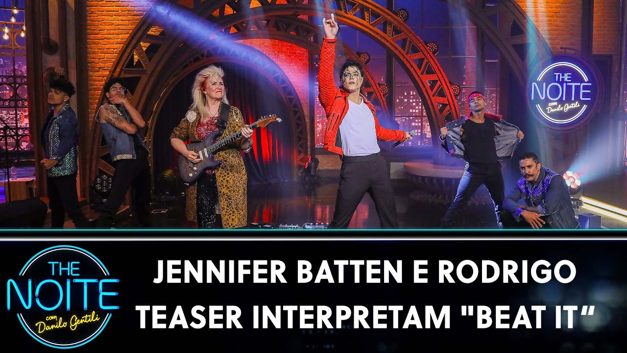 Jennifer Batten e Rodrigo Teaser interpretam 