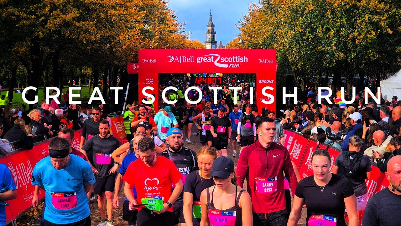 Great Scottish Run &mdash; пробежите легендарный полумарафон в Глазго