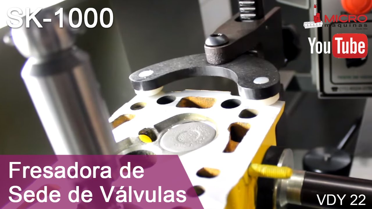 Fresadora de sede de válvulas SK-1000 (VDY 22)