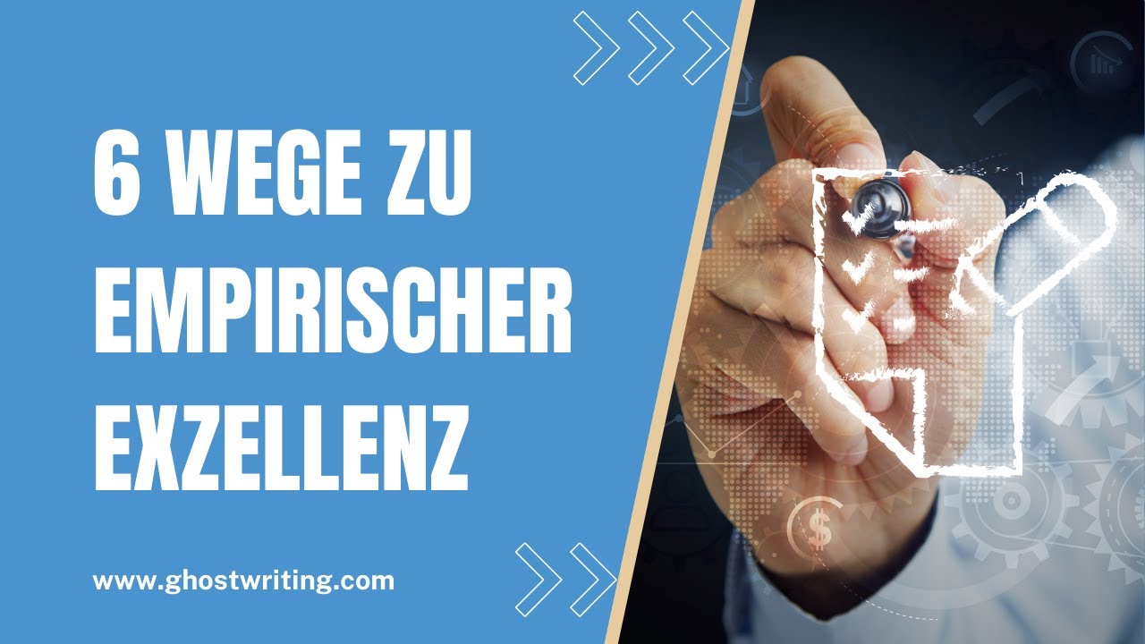 DIE 6 G&Uuml;TEKRITERIEN EMPIRISCHER FORSCHUNG &ndash; SO SICHERST DU DIE QUALIT&Auml;T DEINER ABSCHLUSSARBEIT