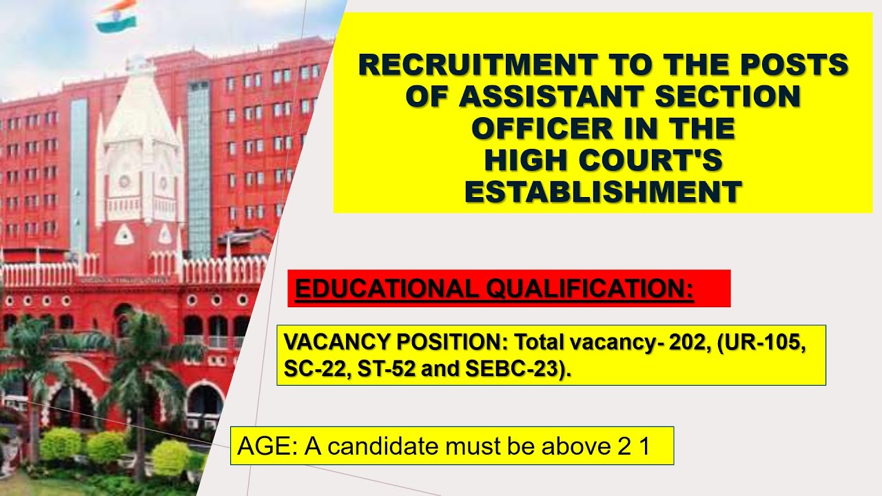 High Court ASO Requirement For 202 Post 2021 #aso #highcourtaso