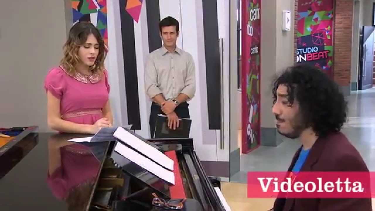 Violetta 2 English - Violetta and Beto singing 