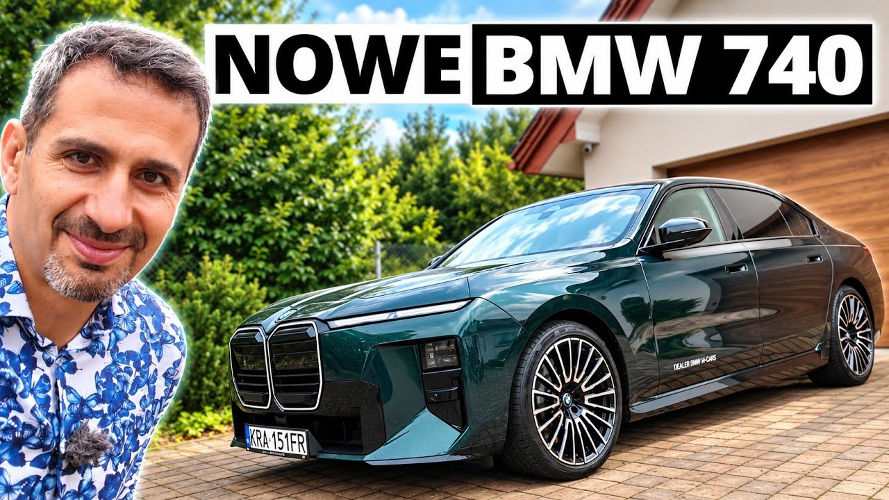 Nowe BMW 740 (PIERWSZA JAZDA) &ndash; Problem pierwszego świata