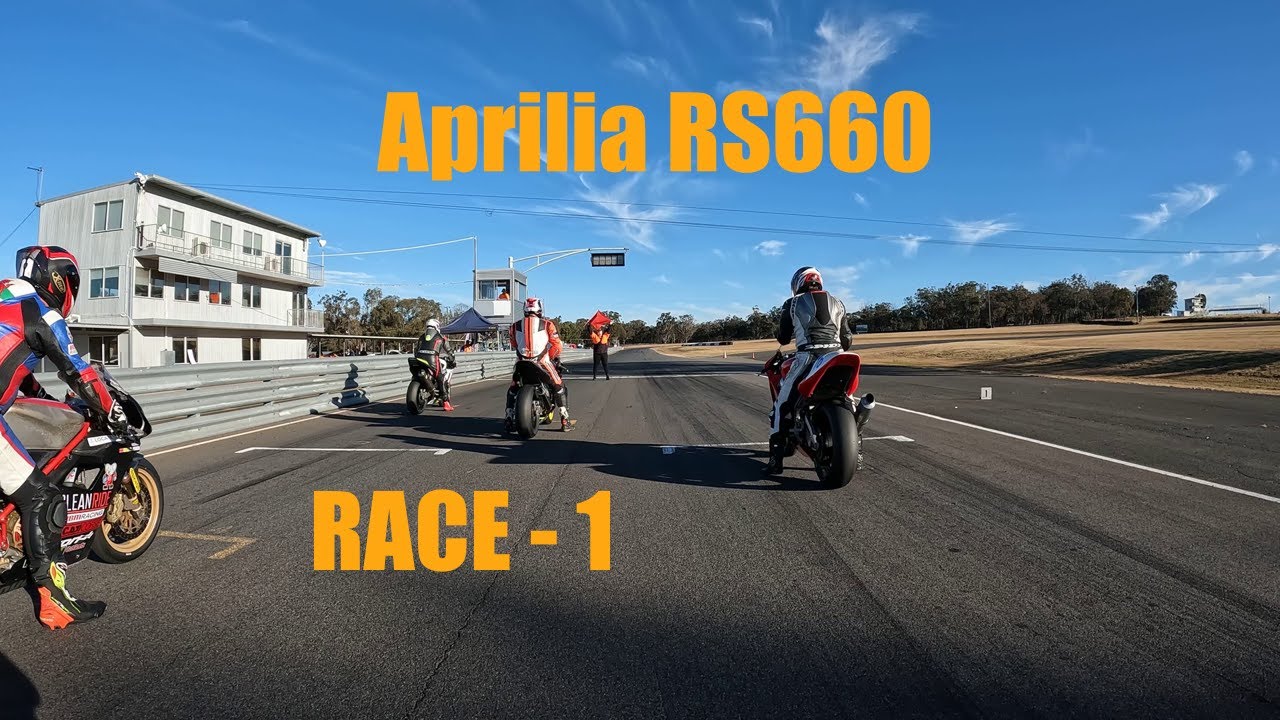 2022 SDRRC - Supertwins & Pre2k - Round 3 - Race 1 - Onboard Aprilia RS660