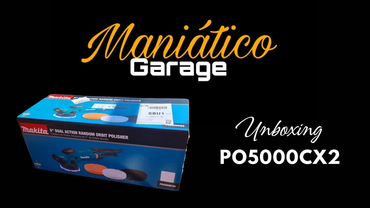 Makita PO5000CX2 | Unboxing en espa&ntilde;ol
