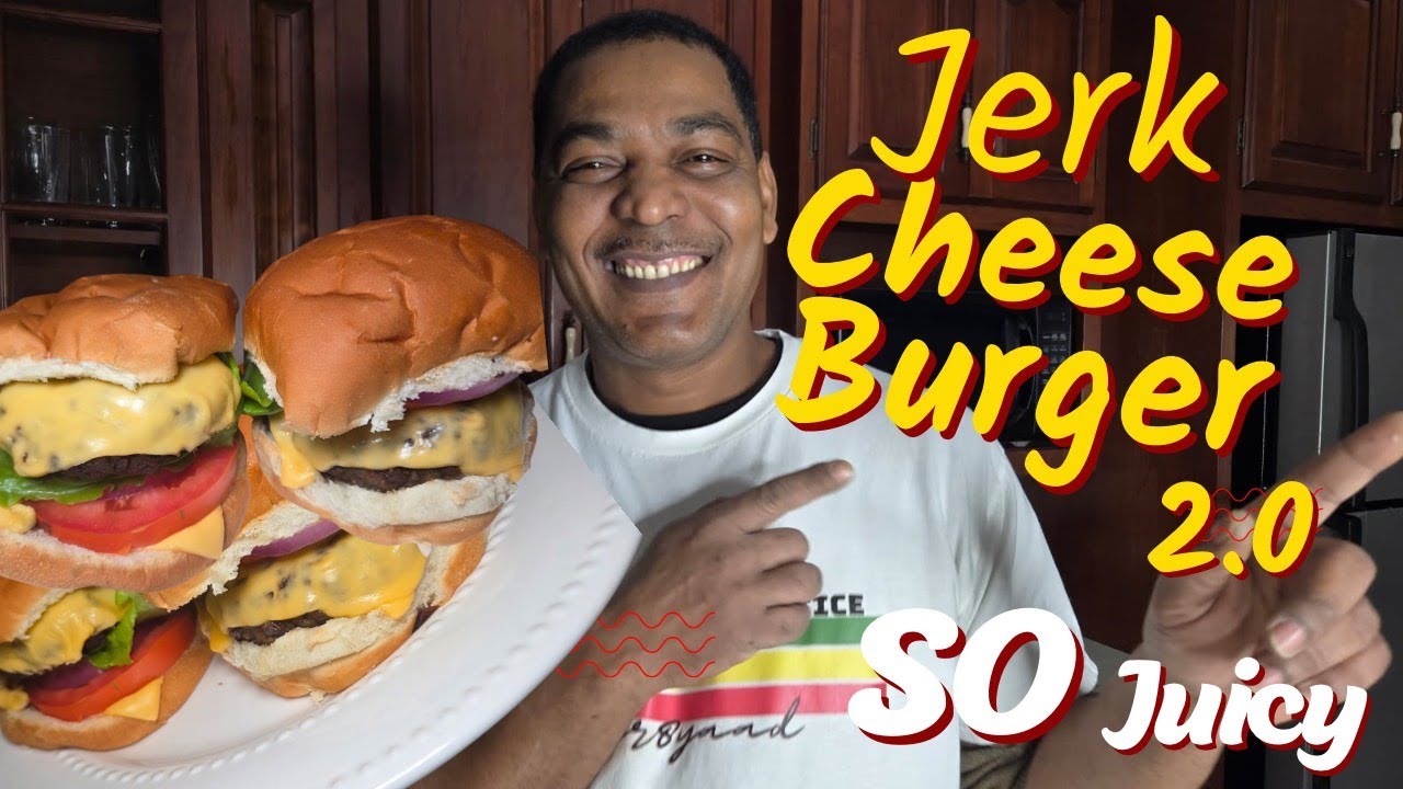This Jerk Cheeseburger Hits HARD  2.0