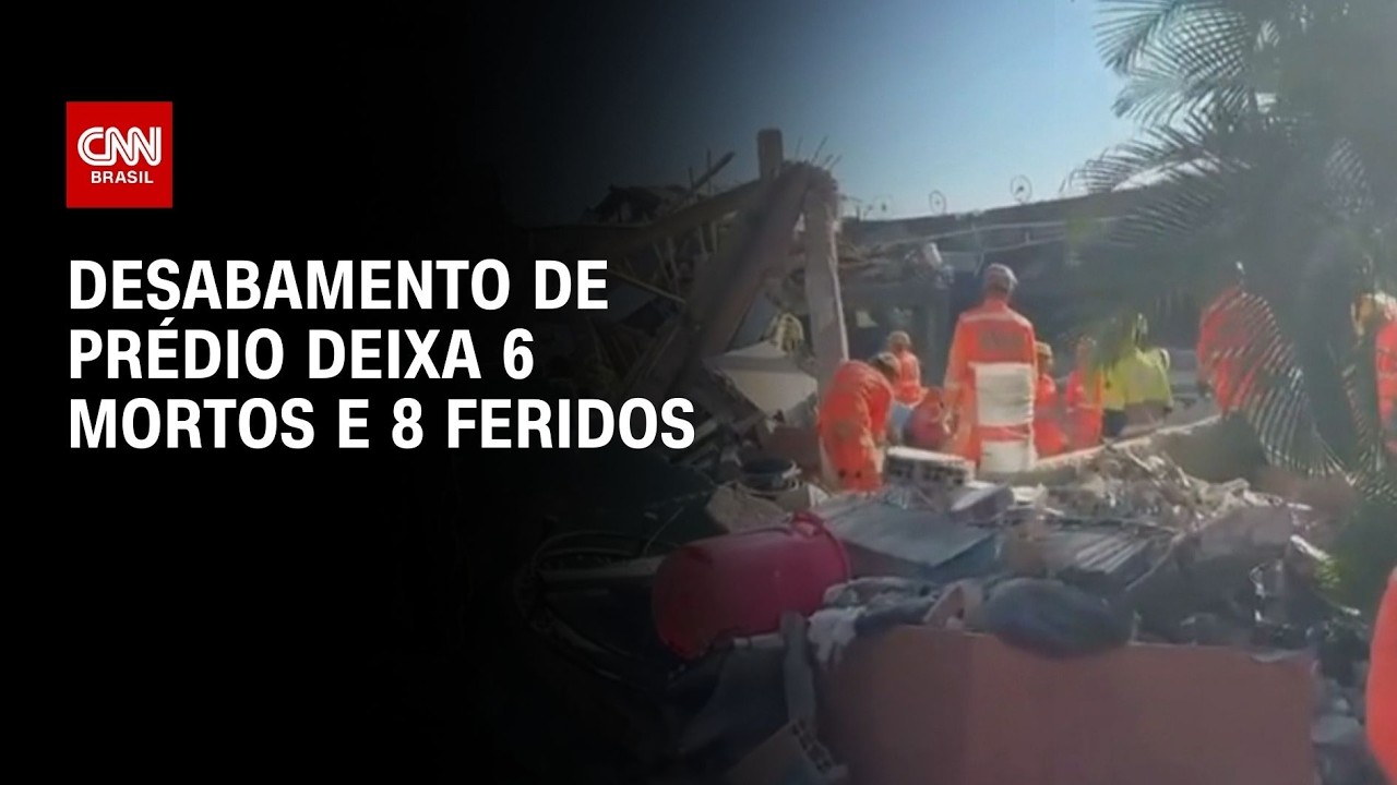 Minas Gerais: Sobe para 6 n&uacute;mero de mortes em desabamento de pr&eacute;dio | CNN 360&deg;