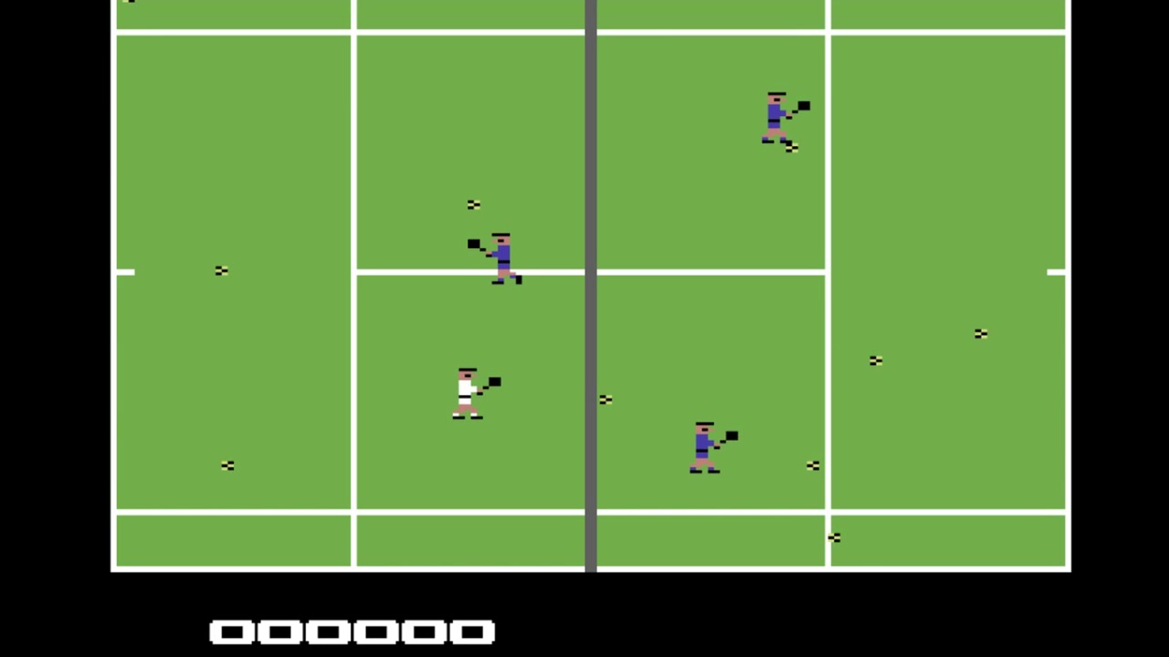 C64 Game: Ivan Lendl's Tennis Nightmare