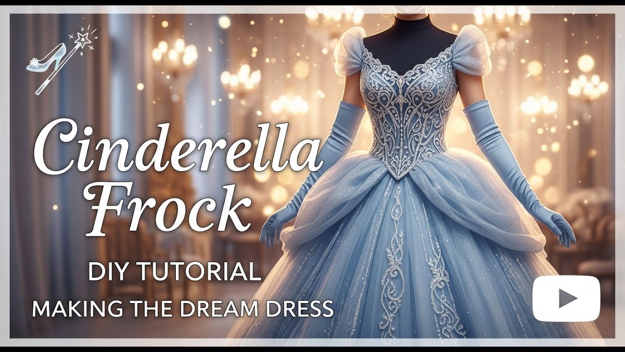 Cinderella Frock Collection 2025 | Magical Princess Dresses for GirlsBeautiful Cinderella Dress