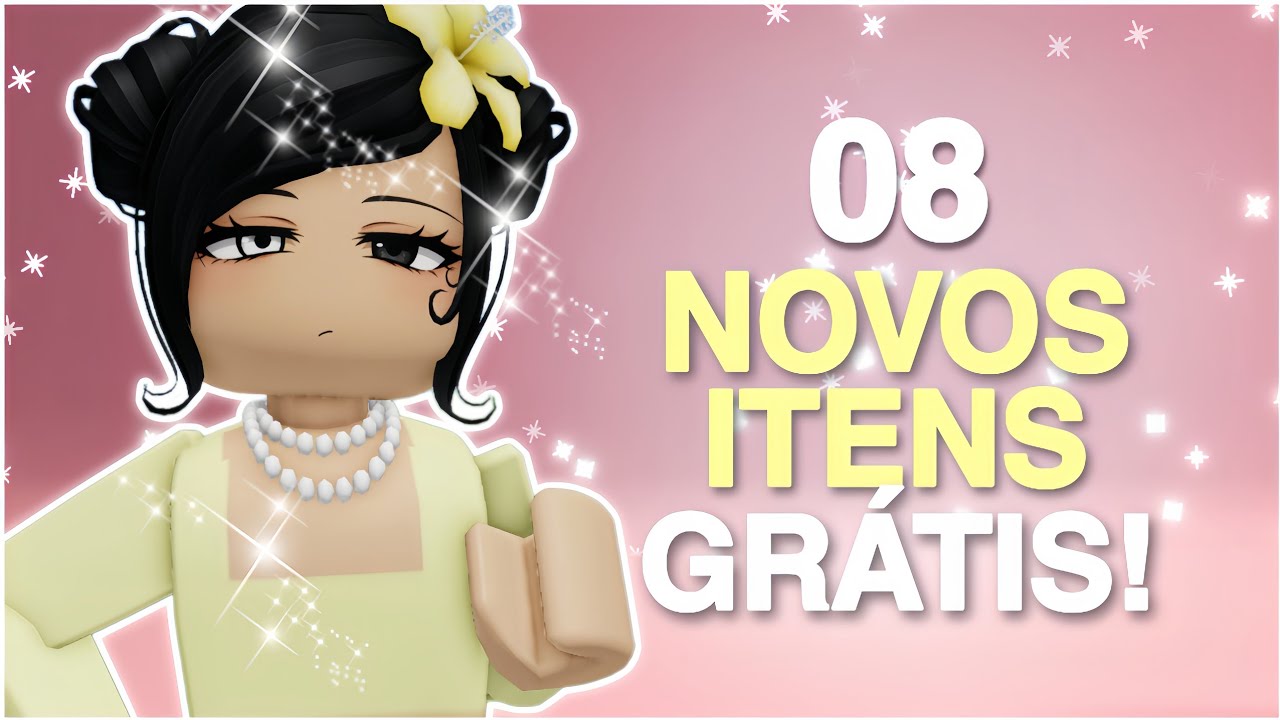 08 ITENS GRÁTIS EM 10 MINUTOS! - ROBLOX 2026 ⭐