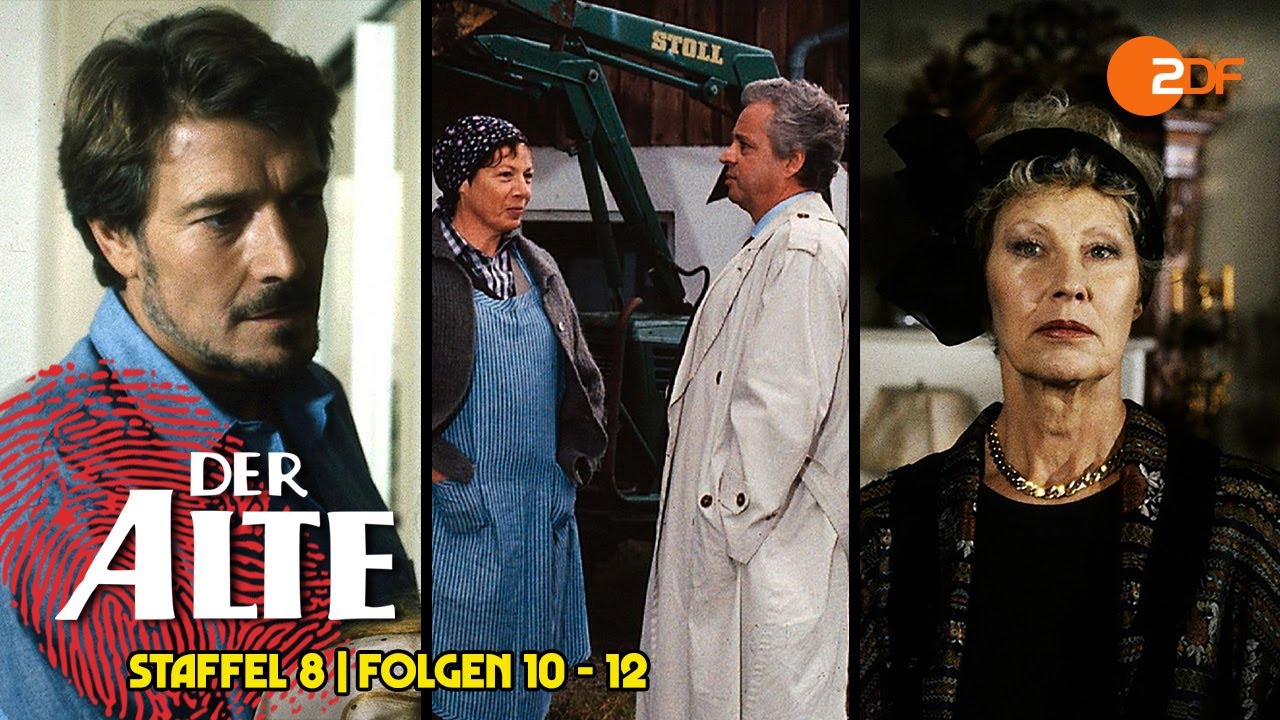 Der Alte, Staffel 8 , Folgen 10-12: Mörderisches Inserat, Der leise Tod, Das Gericht