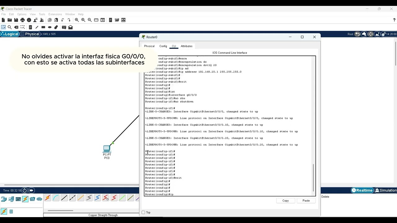 Configuración de InterVLAN con DHCP