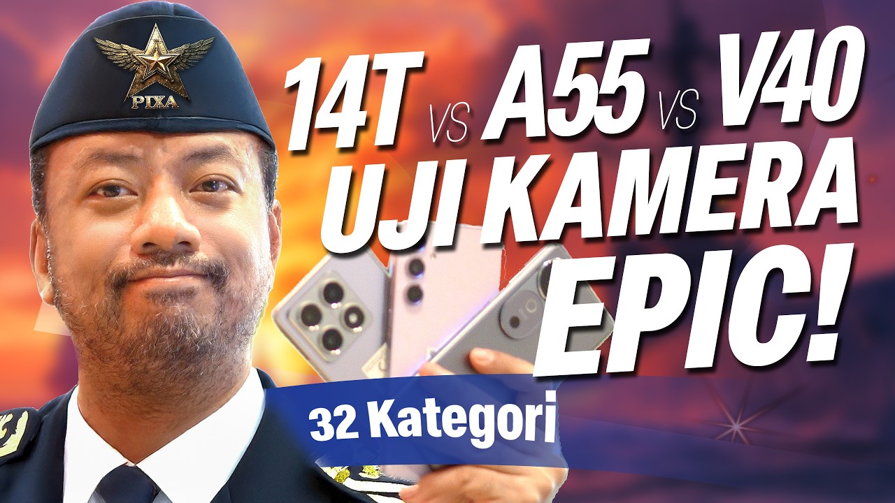 Geger BATTLE ULTIMATE di 32 Kategori. Xiaomi 14T vs Samsung A55 vs Vivo V40. Siapa Juara Kameranya?
