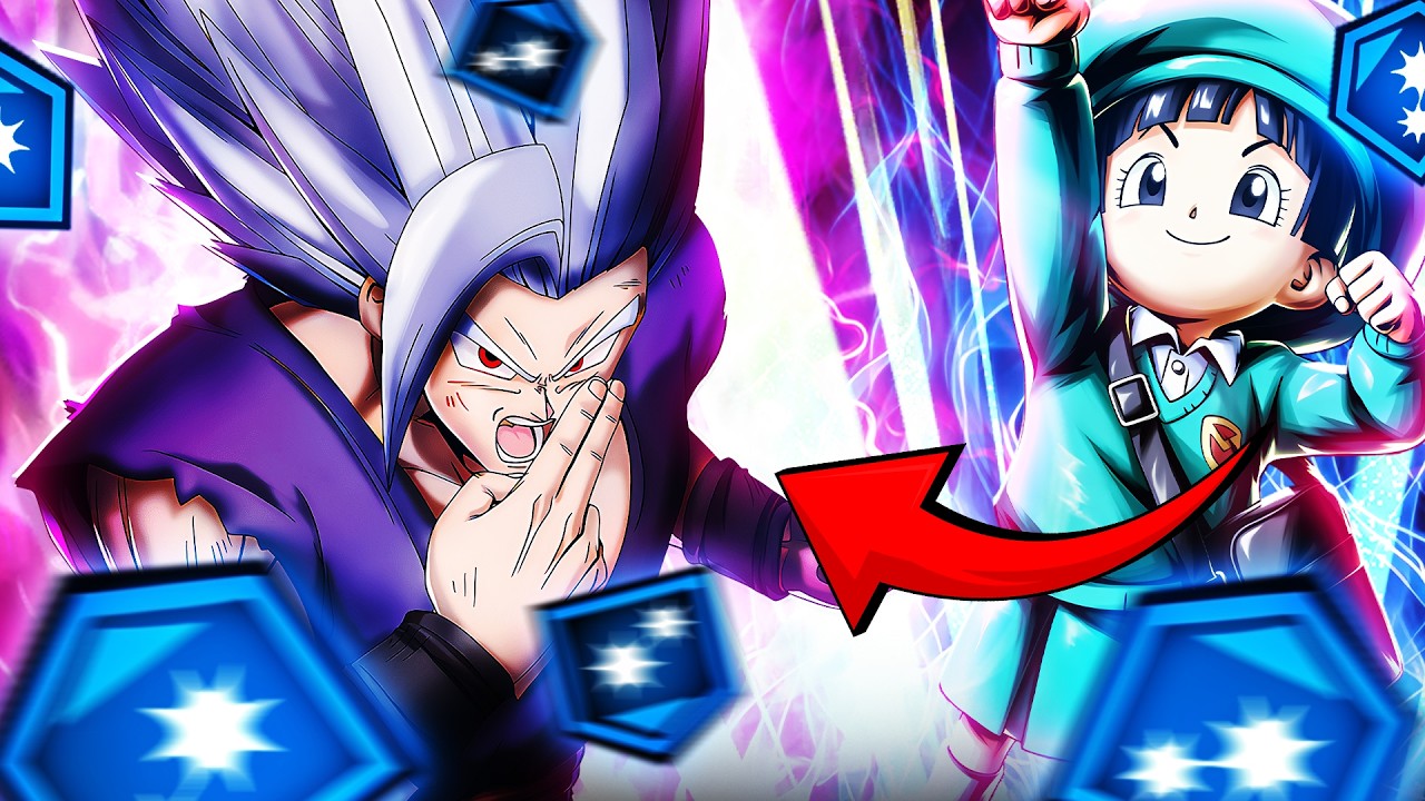 Чел 😭😭😭 Я дал Beast Gohan БЕСКОНЕЧНЫЕ БАФФЫ УРОНА!!! (Dragon Ball Legends)