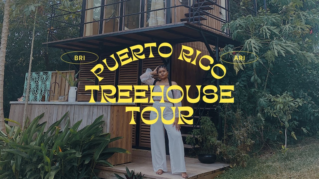 Where To stay In Vieques, Puerto Rico [Treehouse Tour]