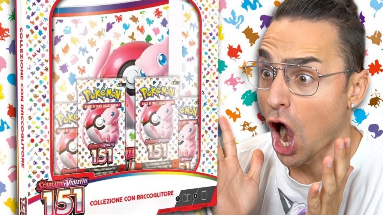 SET ALLENATORE POKEMON 151 COLLEZIONE con ALBUM!