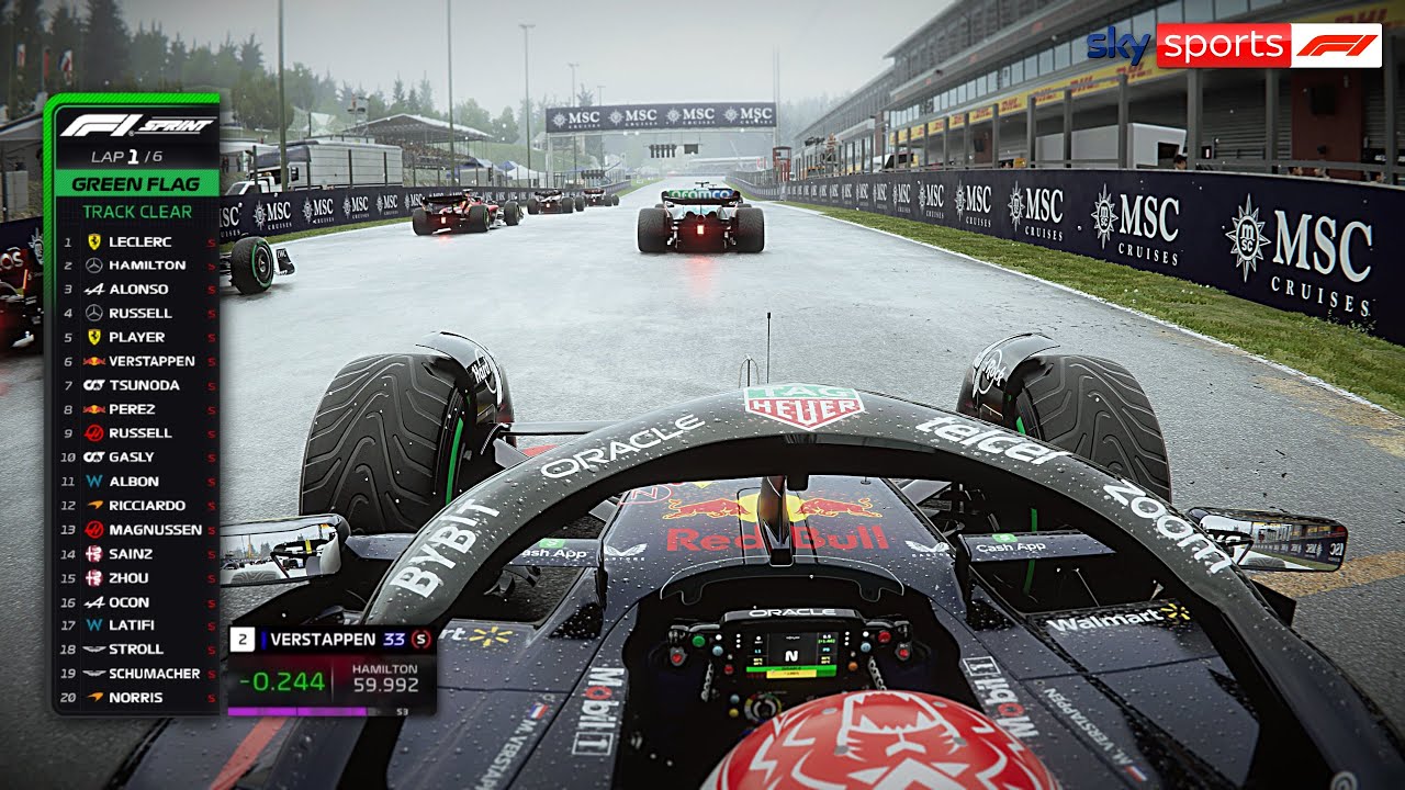 The New F1® 23 Real Life TV Graphics Mod Looks AMAZING!? Ray Tracing F1 23 PC Mod RTX 4090 Gameplay!