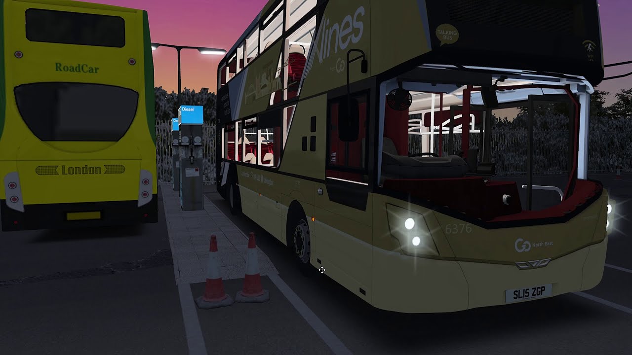 OMSI 2 | New Year | Gainsborough & Yorkshire - Go North East Streetlite & StreetDeck | 33, 2, 9, 61
