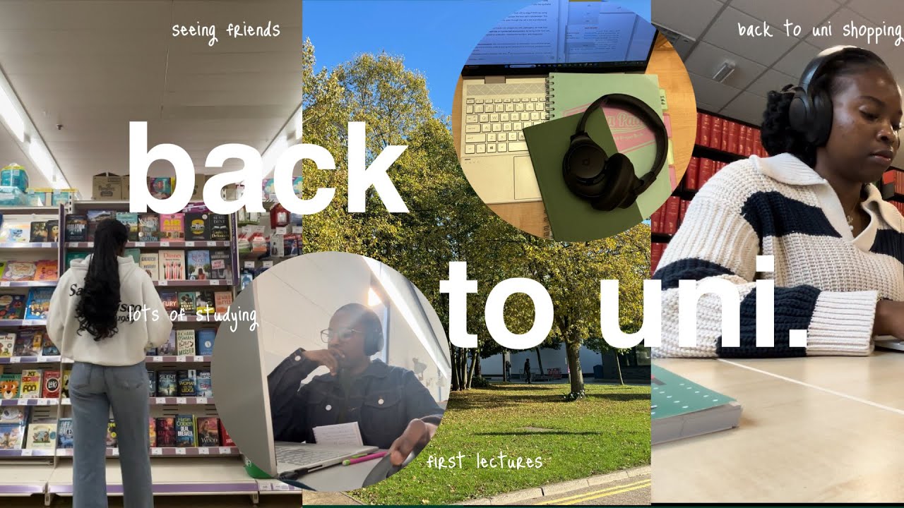 UNI VLOG |☁️ back to uni shopping, first week of final year, studying, seeing friends