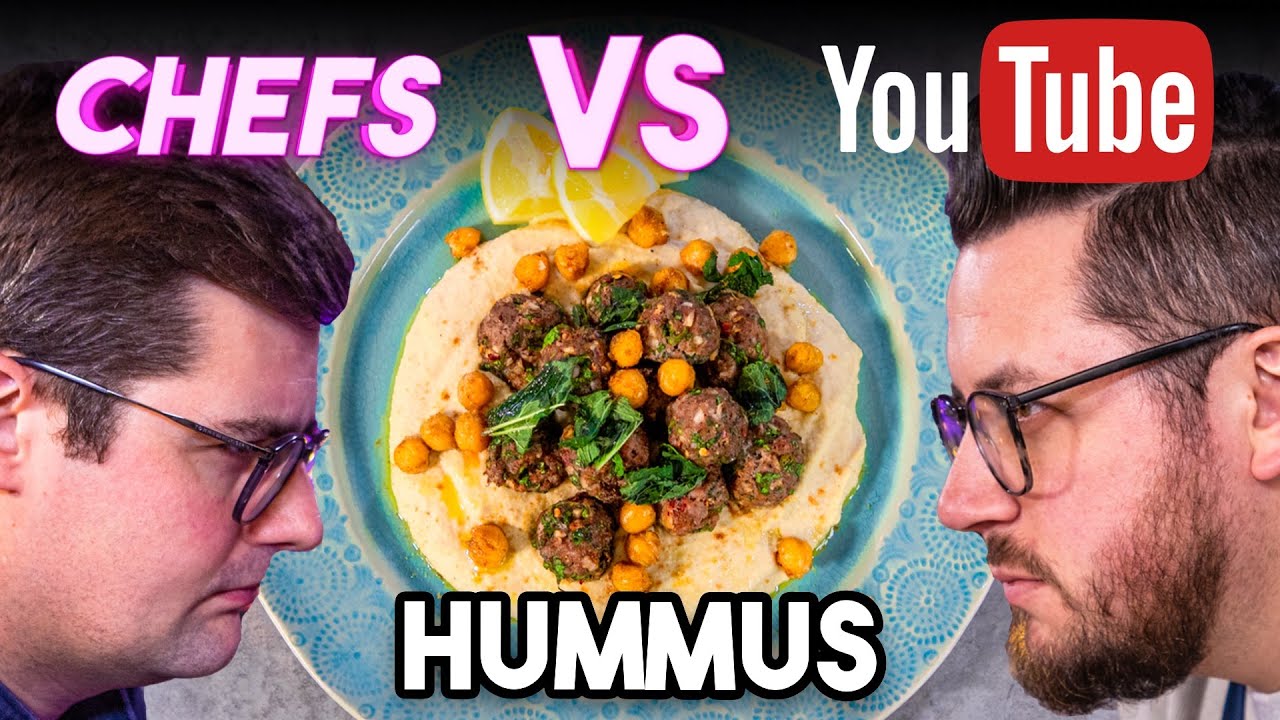 ШЕФ-ПОВАРА против YOUTUBE: как приготовить лучший хумус?! | Sorted Food