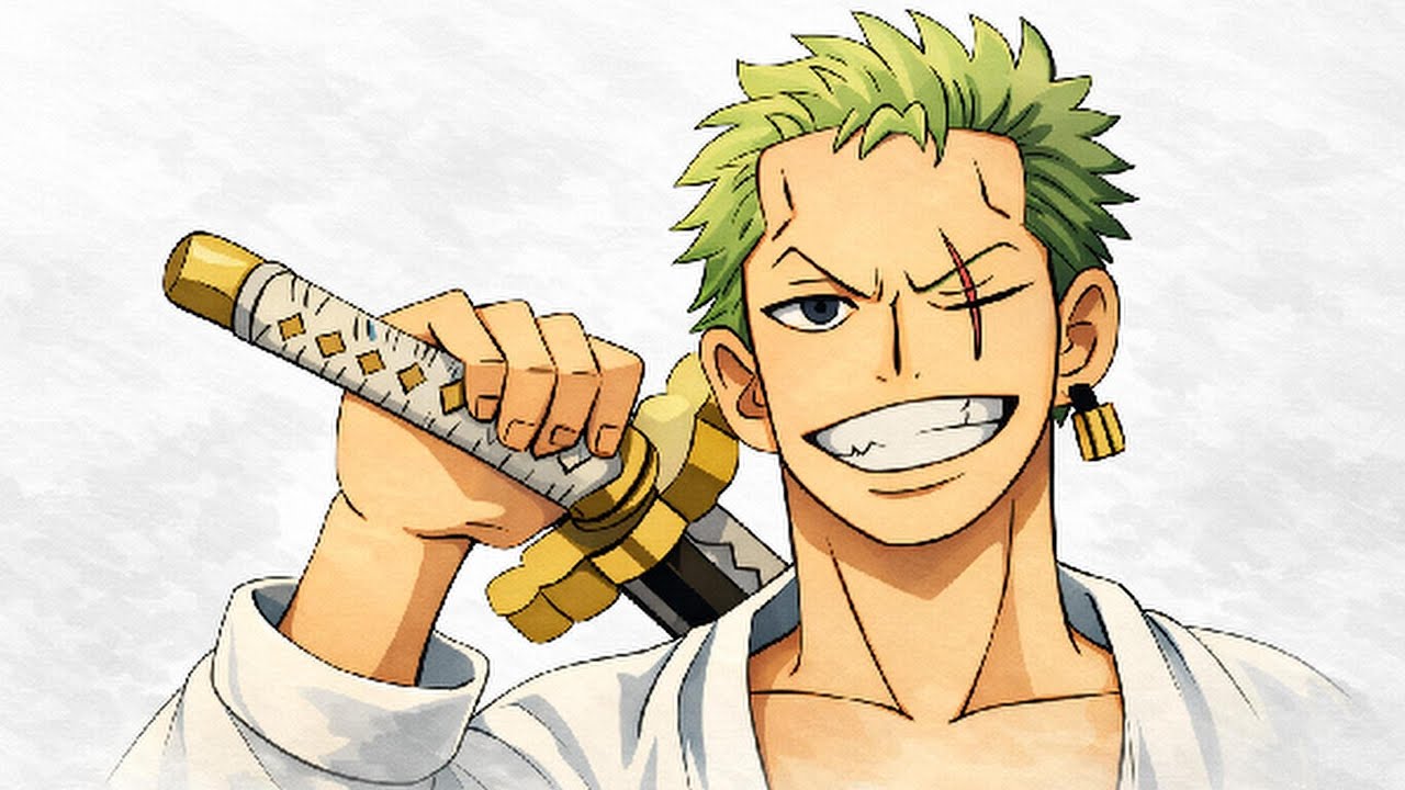 Zoro’s Sword BREAKS in Battle ⚔️ | Ultimate Samurai Fight (Anime Art) #zoro #animedrawing #drawing
