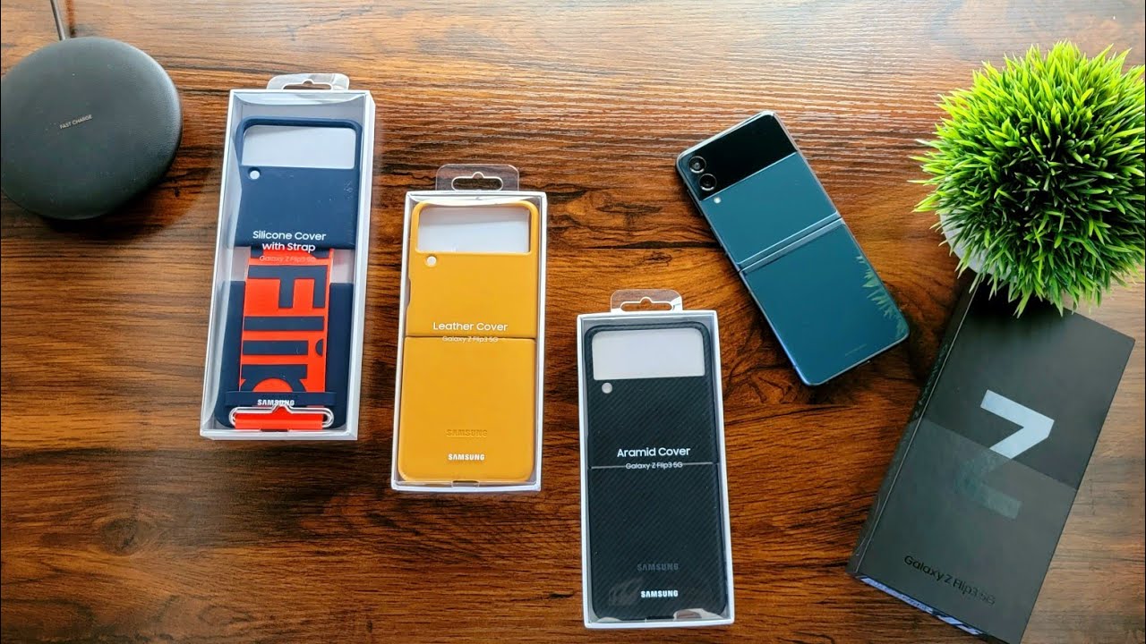 Official Samsung Galaxy Z Flip 3 Case Review: Leather, Silicone, Aramid