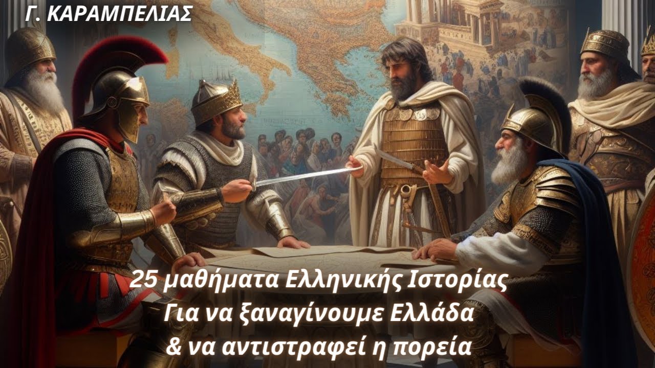 Γιώργος Καραμπελιάς: 25 μαθήματα Ελληνικής Ιστορίας-Για να ξαναγίνουμε Ελλάδα & να γυρίσει η παρτίδα