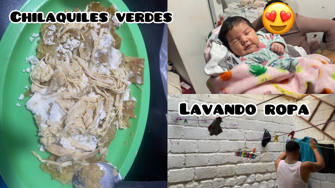 Ayudando a mi esposa en cuarentena, haciendo de comer y lavando ropa