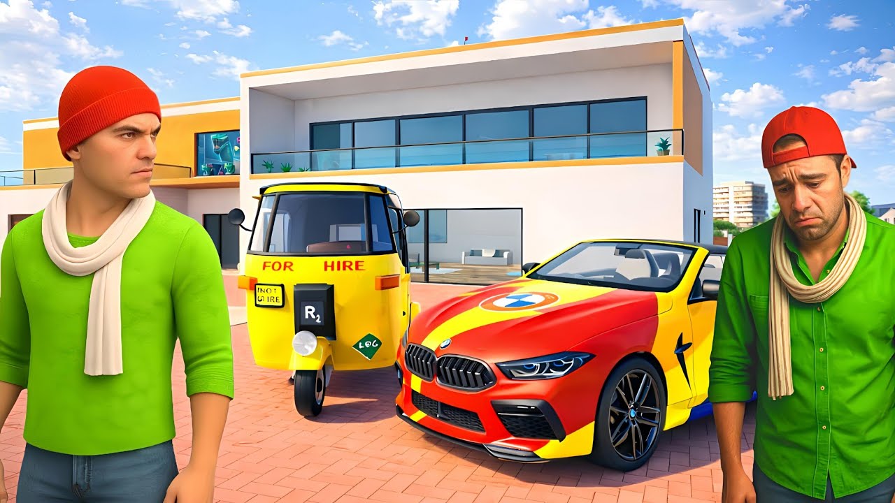 Jacky Won The Luxury Cars 🤩💥 In Indian Theft Aura Simulator 🔥😱 Aryan Gamerz 