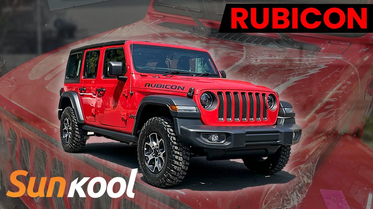 We applied Sunkool signature series PPF on this beautiful Jeep Rubicon