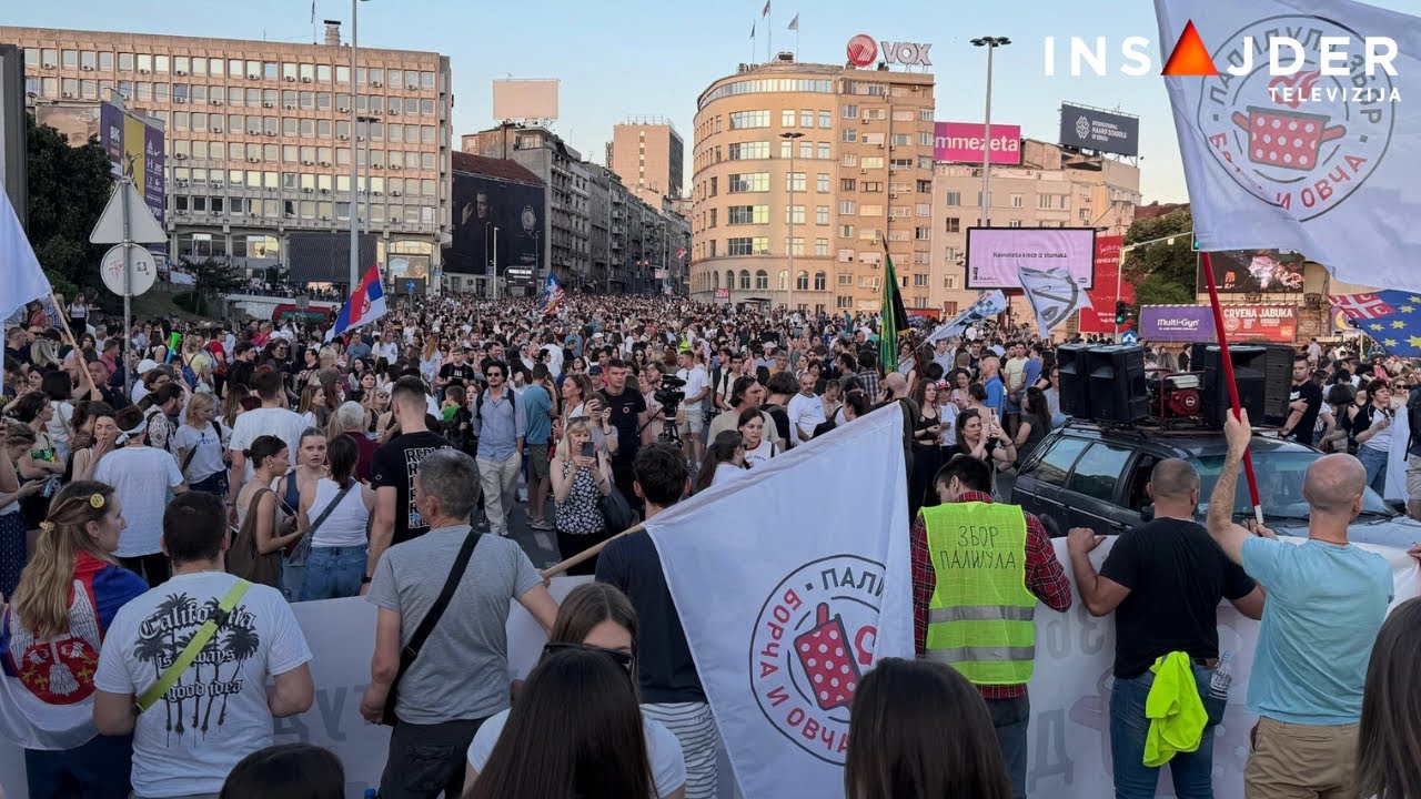 Okupljanje studenata i šetnja Beogradom pred najavljene blokade mostova