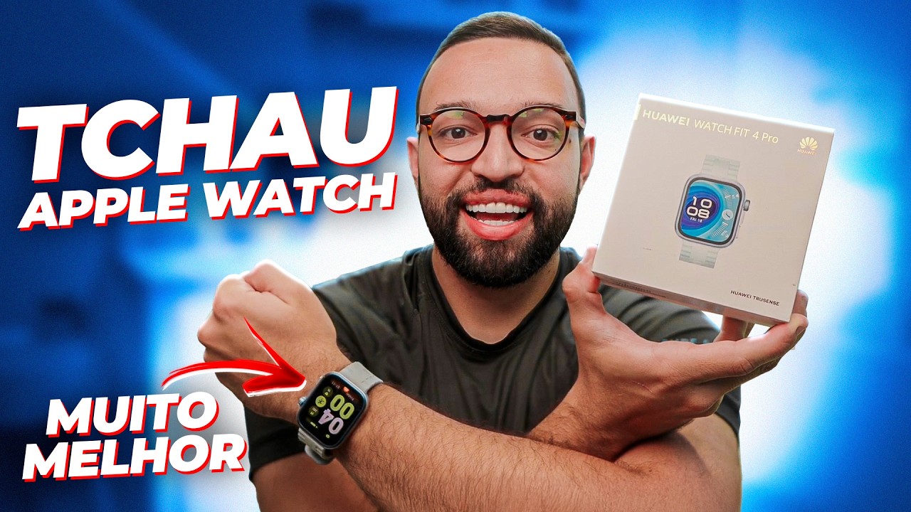HUAWEI Watch Fit 4 Pro | Esse RELÓGIO me FEZ ESQUECER o Apple Watch!