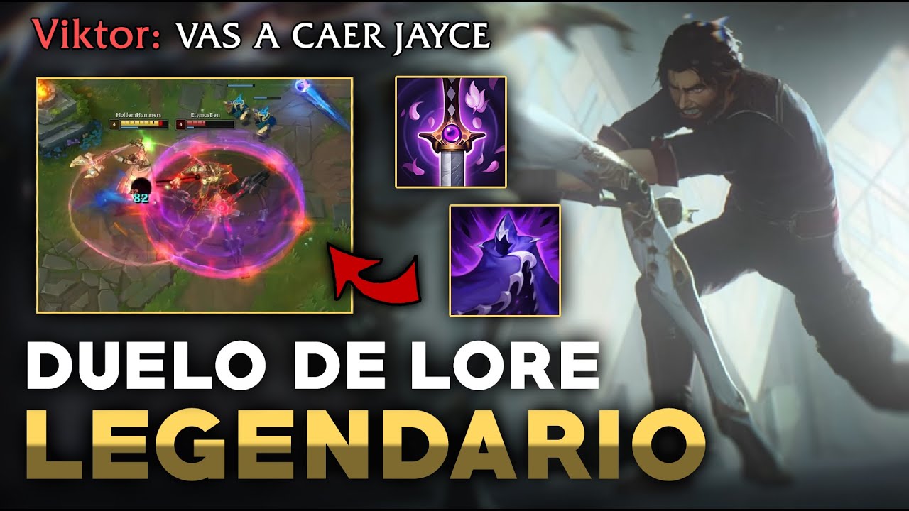 😱BRUTAL DUELO DE LORE ARCANE (JAYCE VS VITKOR MID) Y CÓMO CARREAR TRAS ELLO