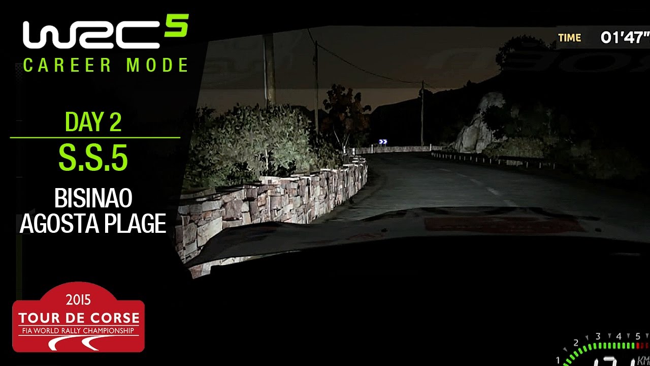 WRC 5 Carreira #30 - Rallye de France: Dia 02 - S.S.5 (Bisinao - Agosta plage)